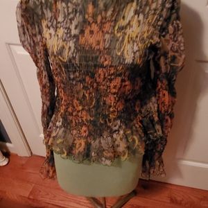 Free people sheer top